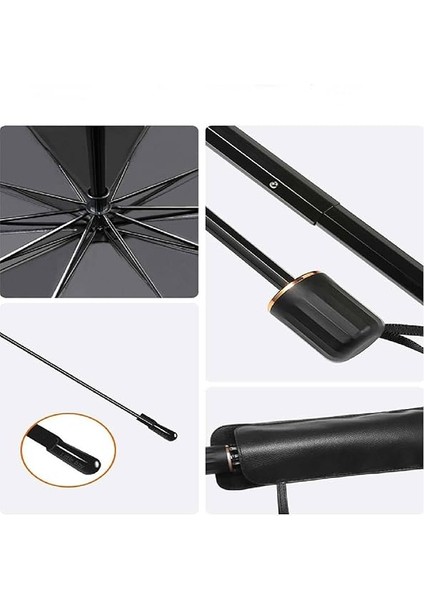 Oto Market Oto Araba Güneşlik Şemsiye Tip Ön Cam Güneş Önleyici Katlanabilir 140CM x 75CM Şemsiye fiyatları