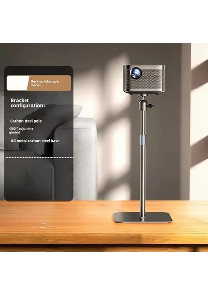 Profesyonel Projeksiyon, Kamera ve Fotoğraf Makinesi Standı 120CM 2.7kg Ağırlığında Portatif Yüksekliği Ayarlanabilir Stant TY-L01 indirimleri