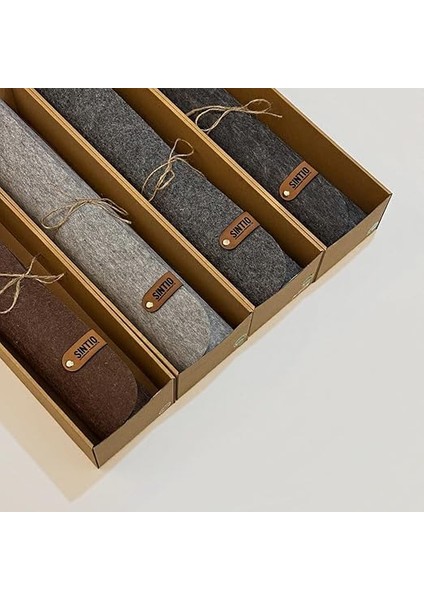 Keçe Mousepad Kaydırmaz Taban Ilaveli, Oyuncu Gamer Mouse Pad, Büyük Boy Large Ofis Tipi Mouse Ped, Fare Altlığı, Düz Masa Koruyucu Klavye Altı Mousepad (Antrasit, 40X90) fırsatları