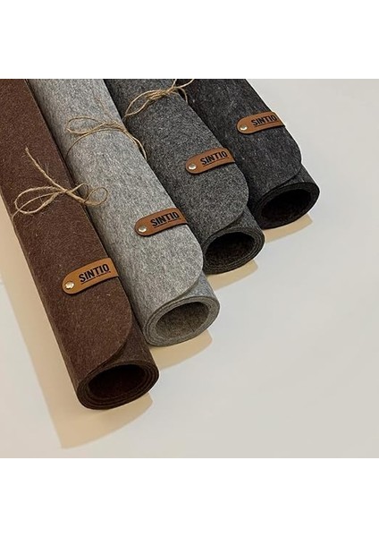 Keçe Mousepad Kaydırmaz Taban Ilaveli, Oyuncu Gamer Mouse Pad, Büyük Boy Large Ofis Tipi Mouse Ped, Fare Altlığı, Düz Masa Koruyucu Klavye Altı Mousepad (Antrasit, 40X90) indirimleri