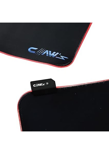 Raptor 80X30CM Mikrofiber Yüzey/kaydırmaz Kauçuk Zemin 360° Rgb Dikişli Xl Mousepad - Siyah fırsatları