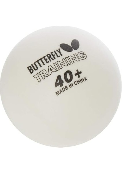 Butterfly Traınıng Balls 40+ (6lı Kutu-Beyaz) Beyaz Unisex Masa Tenisi Topu fırsatları