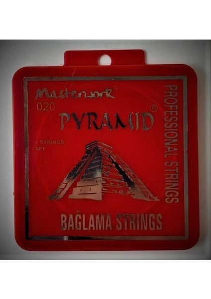 Pyramid Uzun Sap Bağlama Teli 0.20