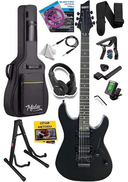 GRX-300-BAG Profesyonel Elektro Gitar Seti Akçaağaç (Humbucker-Humbucker)