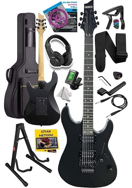 GRX-300-BAG Profesyonel Elektro Gitar Seti Akçaağaç (Humbucker-Humbucker) fiyatları