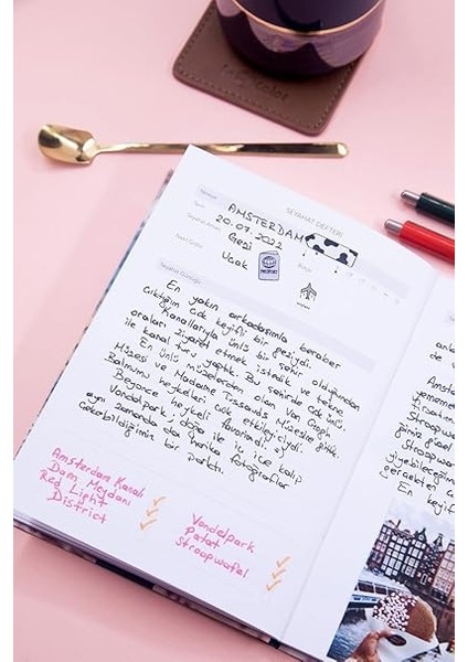 Color Seyahat Defteri Esnek Travel Journal fırsatları