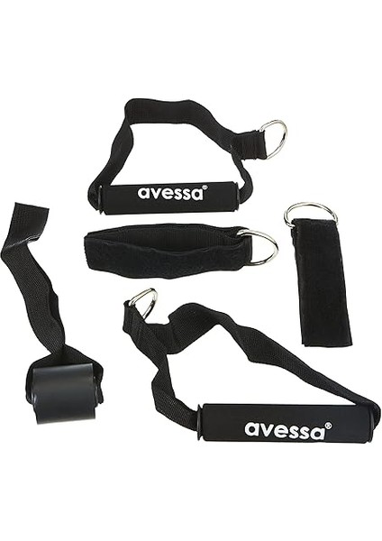 Direnç Lastiği Seti, 10 Parça, 4 Farklı Direnç Seviyesi, Taşıma Çantalı, ACS-400 modelleri