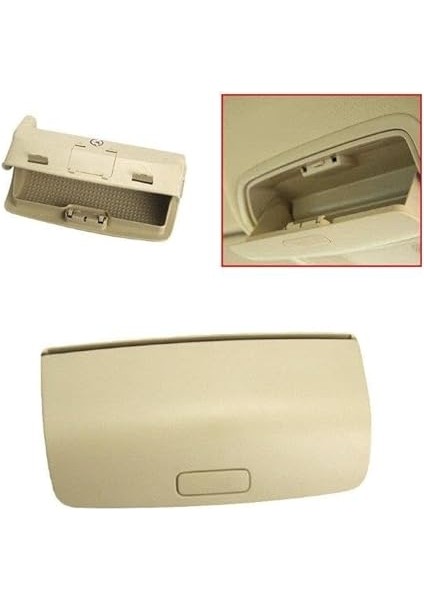 Golf 5 / Golf 6 (2004 &GT;2012) Ile Uyumlu Tavan Gözlük Kabı 1K0868837E 7g8 / 1K0868837G 7g8 / 1K0868837E 95T / 1K0868837G 95T / 1K0868837 Bej Renk modelleri