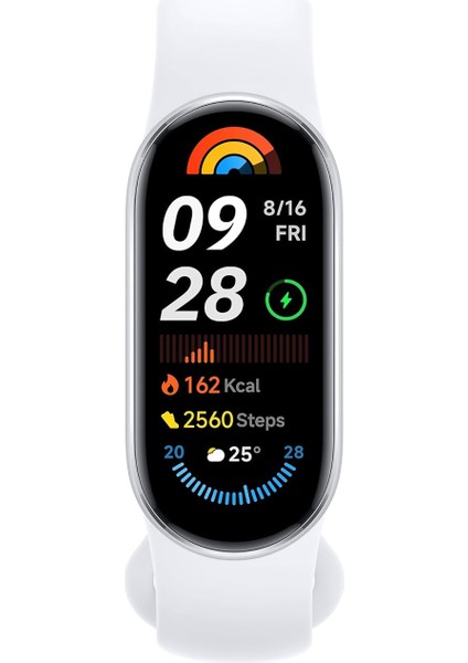 Smart Band 9 Glacier Silver | 1,62 Inç Amoled Ekran | Dokunmatik Ekran, Multisport Tracker, Aktivite Izleyici, Nabız Monitörü | Bluetooth Bağlantısı indirimleri