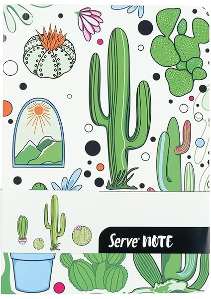 Defter Setı - Desenli Elma Yeşili Özel Kutuda modelleri