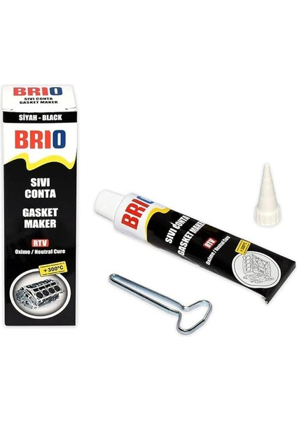 0103-SS85S Sıvı Conta, 85 gr Rtv, Siyah