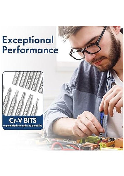 62'si 1 Arada Hassas Tornavida Seti, Manyetik Mini Hassas Alet Seti, Bilgisayar, Iphone, Ipad, Dizüstü Bilgisayar, Ps4, Ps5, Xbox, Telefon, Macbook Vb. Için Onarım Alet Seti modelleri