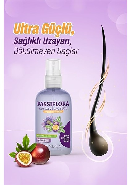 Passiflora Mucizevi Saç Sütü 200 ml - Dökülme Karşıtı - Sağlıklı Saç Uzatma Etkili - Durulanmayan Saç Bakım Sütü - Kolay Tarama, Dolgunluk, Yumuşaklık - Bakımlı Saçlar - Tüm Saç Tiplerine Uygun fiyatları