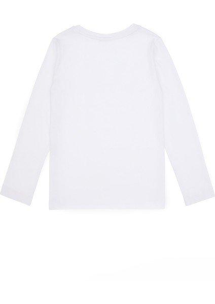 Kız Çocuk Beyaz Tişört 50317915-VR013 modelleri