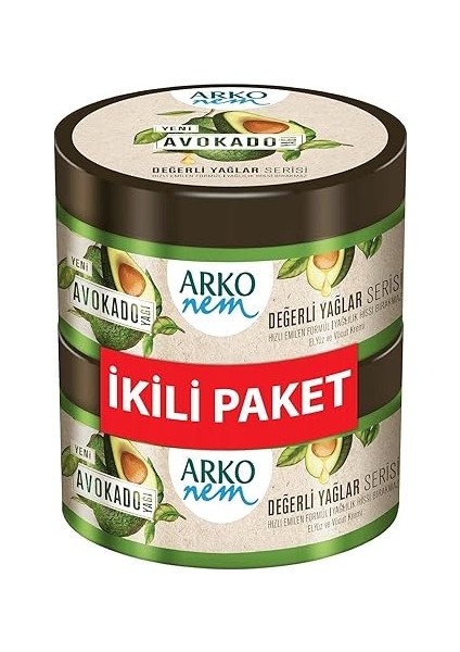 Nem Değerli Yağlar Avokado Yağı El ve Vücut Kremi 2 x 250 ml fiyatları