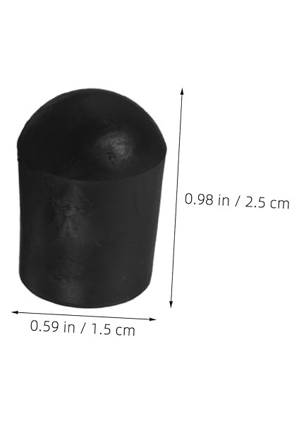 6 Adet Çello Için Kaymaz Mat Çello Uç Durdurucu Çello Uç Pimi Kauçuk Uç Çello Tıpası Çello Pedi Çello Aksesuarları Çello Uç Koruyucusu Çello Endpin Zemin Koruyucusu Silgi Black fiyatları
