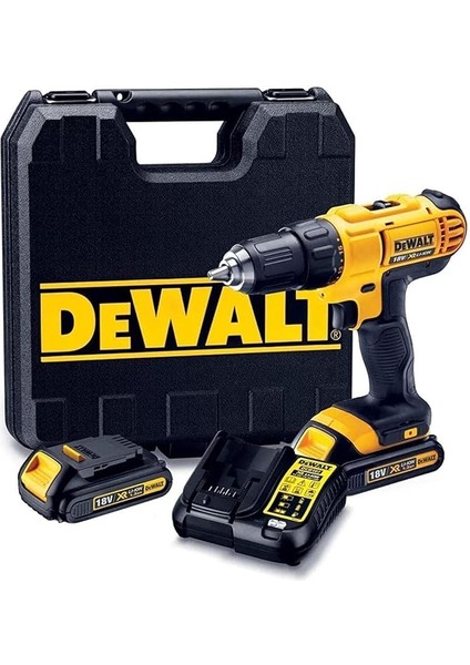 DCD776S2 18VOLT 1.5AH Li-Ion Çift Akülü Profesyonel Darbeli Matkap