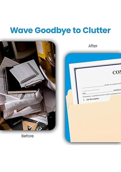 Dosya Klasörü, Yasal Boy, Manila, 1/3 Kesim, 100/BX (753 1/3) fiyatları