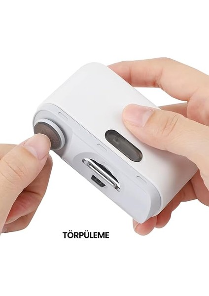 Vogue Şarjlı Tırnak Kesme ve Manikür Cihazı Elektrikli Tırnak Makası Manikür Makinesi indirimleri