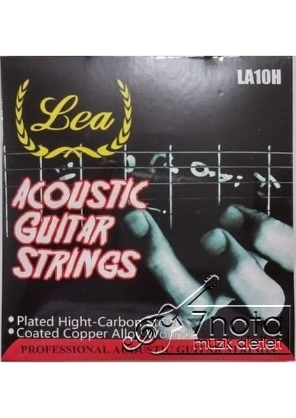 LA-10H 010 Akustik Gitar Teli
