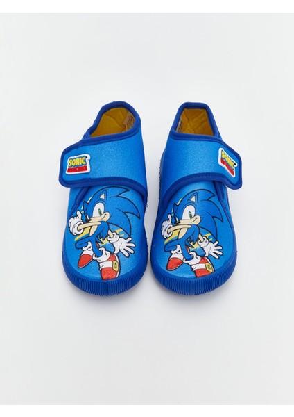 Yeni Sezon Sonic Baskılı Erkek Çocuk Panduf modelleri