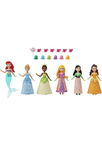 Princess Disney Prenses Bebekleri 6nanlı Set, Disney Princess, Çok Renkli fırsatları