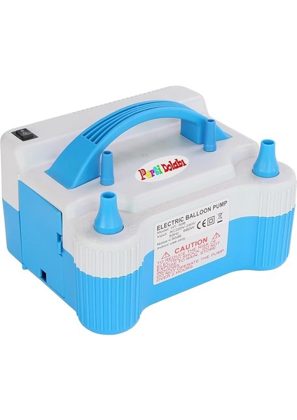 Dolabı HT508 Çift Hava Çıkışlı 2 Düğmeli Balon Şişirme Makinası, Elektrikli Balon Pompası 700W 1.3kg fırsatları