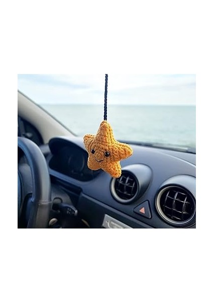 Yıldız, Oto Dikiz Aynası Süsü, El Yapımı, Hediyelik, Araba Iç Aksesuarı indirimleri