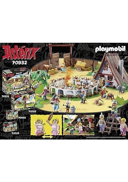 Asterix 70932 Majestix Kulübesi, 5 Yaşından Büyük Çocuklar Için Oyuncak indirimleri