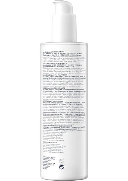 Multi-Action Make-Up Remover Milk Nemlendirici 3'ü 1 Arada Makyaj Çıkarma Sütü 400 ml fiyatları