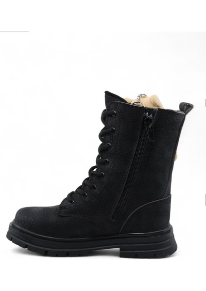 Neom Su ve Soğuk Dayanıklı Ortopedik Kaymaz Taban Ayıcık Aksesuarlı Fermuarlı Kışlık Çocuk Bot fiyatları