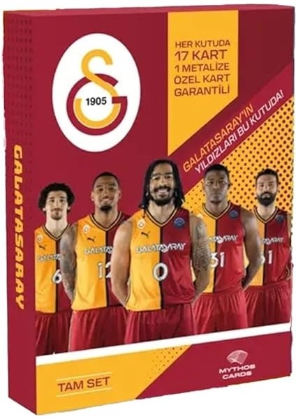 Cards Galatasaray Sezon Basketbol Kart Serisi - Karton Kutu 2024-2025 (20 Kart) fiyatları