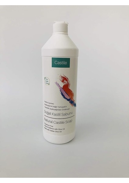 - Doğal Kastil Sabunu, Doğal Sıvı Sabun 800 ml