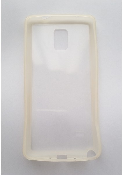 ESLIFETECH26AKSESUAR Samsung Galaxy Note 4 Uyumlu Silikon Kılıf-Kenar Destekli-Şeffaf modelleri