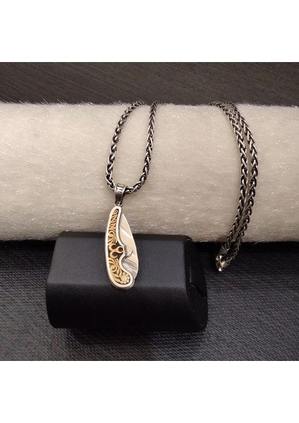 925 Ayar Gümüş Üç Hilal Detaylı Kolye Ucu -Şık Tasarım (Zincirsiz) fiyatları