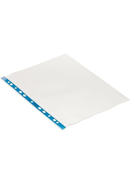 47001035 Poşet Dosya Kristal, 100 Adet, Şeffaf