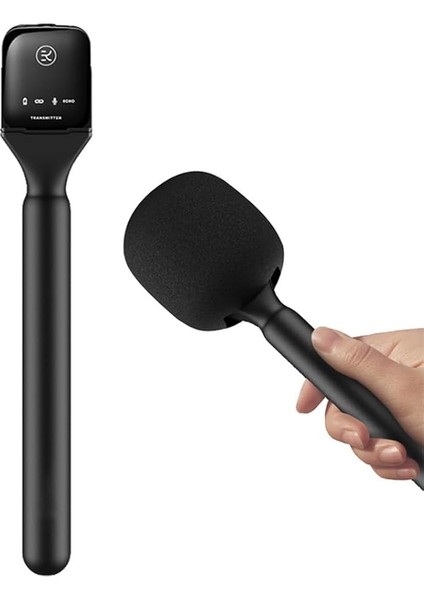 Dji Mic 1/2 Için Stand Tutucu Mikrofon Bayrak Istasyonu, Rode Wireless Go Iı El Adaptörü, Rüzgar Korumalı, Kablosuz Röportaj Lavalier Mikrofon Standı, Djı Osmo Pocket 3 Mic 2 Synco G1/a2 Için