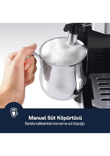 Combi Espresso ve Filtre Kahve Makinesi BCO431.S indirimleri