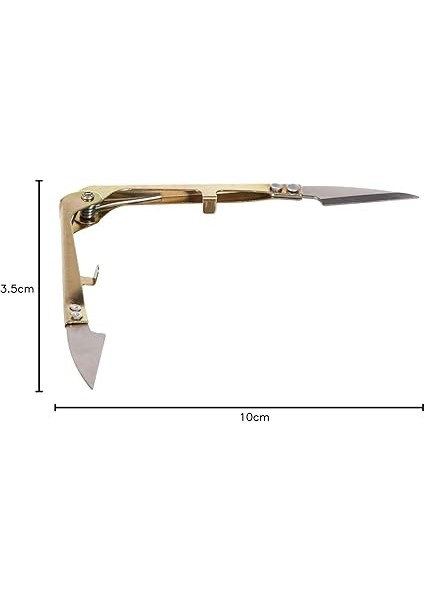 Cino Makas, 10 cm x 14 Gr, 3.5 cm Kesici Uç, Gümüş indirimleri