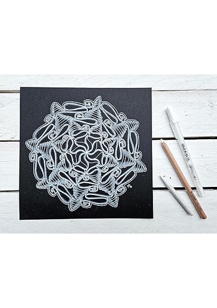 Gelly Roll Basıc Medıum 0,4mm Beyaz (Orta Kalın Uç) indirimleri