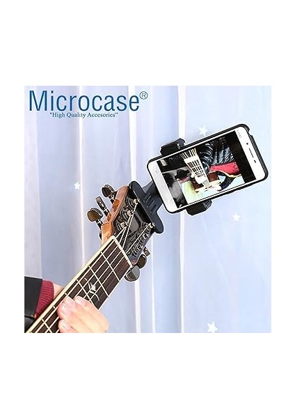 Müzisyenler Için Klipsli Gitar Telefon Tutucu Nota Okuma/video Kayıt - AL3477 fiyatları