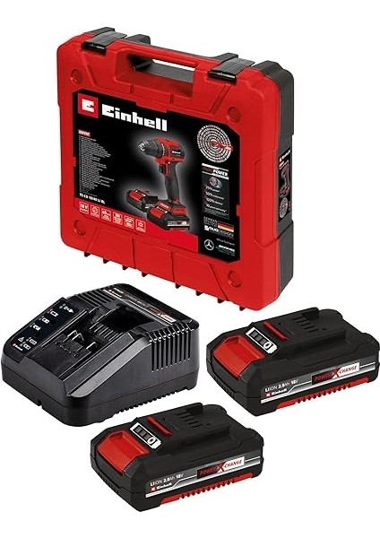 Akülü Vidalama Te-Cd 18/40 Li Bl (2x2,0 Ah) Power X-Change (Li-Ion, 18 V, 40 Nm, Kömürsüz Motor, 2 Vitesli Şanzıman, Devir Kontrolü, 2x 2,0 Ah Pxc Akü ve Hızlı Şarj Cihazı) - 4513995 modelleri