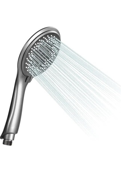 Tazyikli ve Yüksek Basınçlı Duş Başlığı (Antrasit 1)