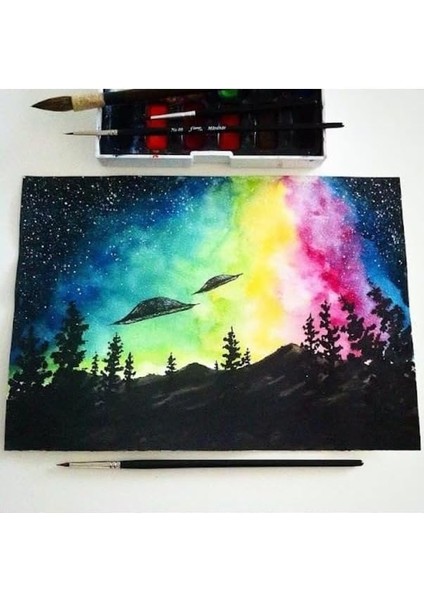 Fırçası 10 Numara Samur Guaj Boya Fırça 1 Adet fırsatları