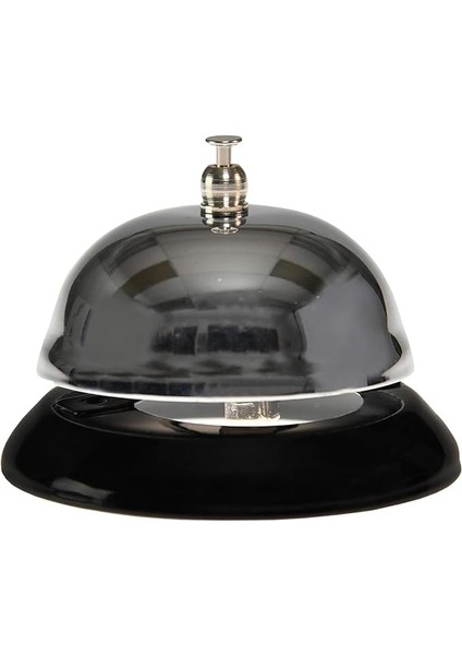 Paslanmaz Çelik Servis Zili - Resepsiyon, Okul, Mutfak, Dükkan, Restoran, Hastaneler ve Köpek Eğitimi Için Şık Metal Çağrı Zili - Servis Için Halka Zili - Gümüş Çan