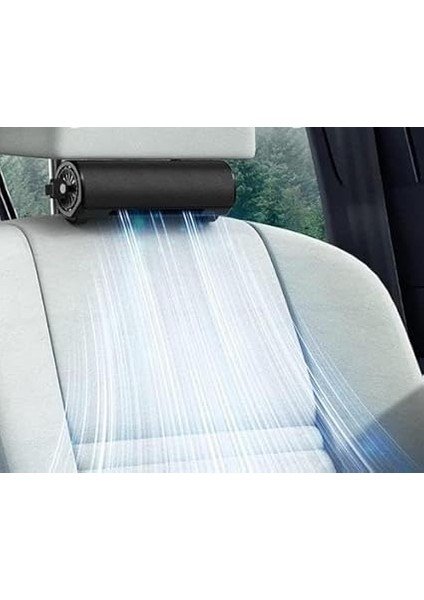 3 Modlu Ayarlanabilir Araç Koltuk Soğutması Araç Kliması Yüksek Basınçlı Araç Soğutma Fanı Siyah fiyatları