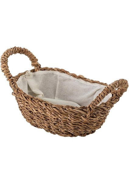 Concept Hasır Kulplu Sepet Oval 27 cm modelleri
