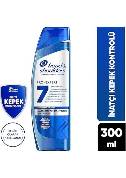 &amp; Shoulders Kepek Karşıtı Etkili Pro-Expert 7 Kalıcı Kepek Kontrolü 300ML Şampuan fiyatları