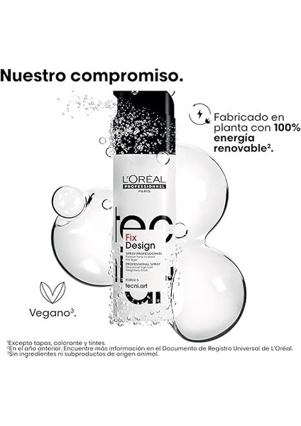 Professionnel Paris Tecni Art Fix Design-Bölgesel Tutuculuk Spreyi 200ML fırsatları