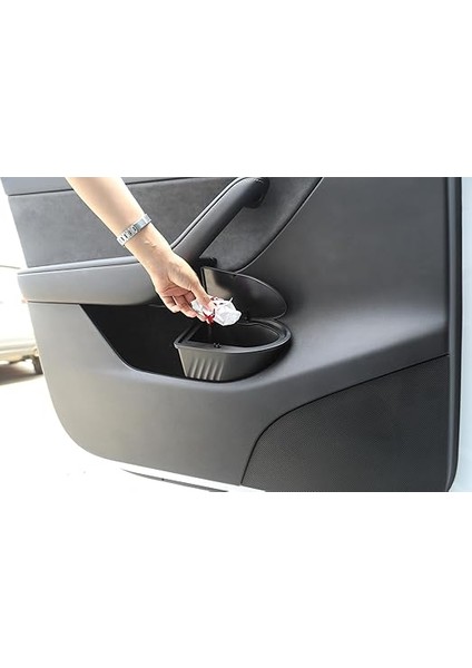 Tesla Model Y ile Uyumlu Kapı Cep Çöp Kovası fırsatları